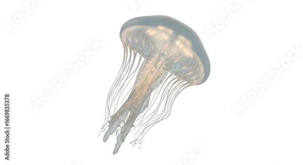 Obraz Isolated jellyfish