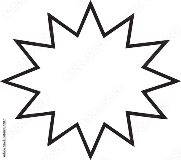 Fototapeta  Hand Drawn Comic Speech Bubble– Vector Doodle Style Talk, Thought & Chat Balloons	