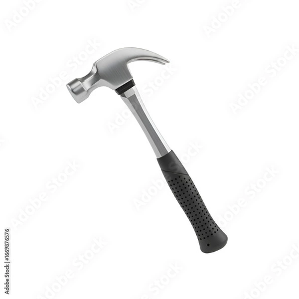 Fototapeta Hammer Tool: Striking Nails with Precision and Ease on a Transparent Background