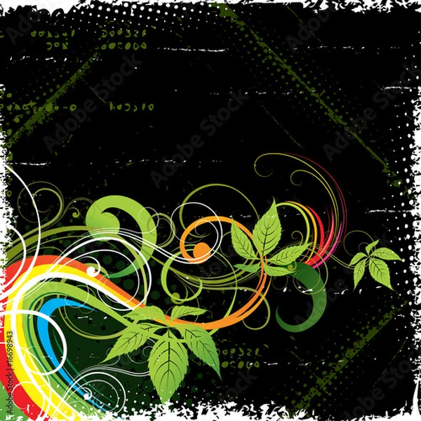 Obraz Vegetative background