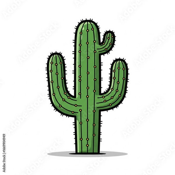 Obraz cactus in the desert