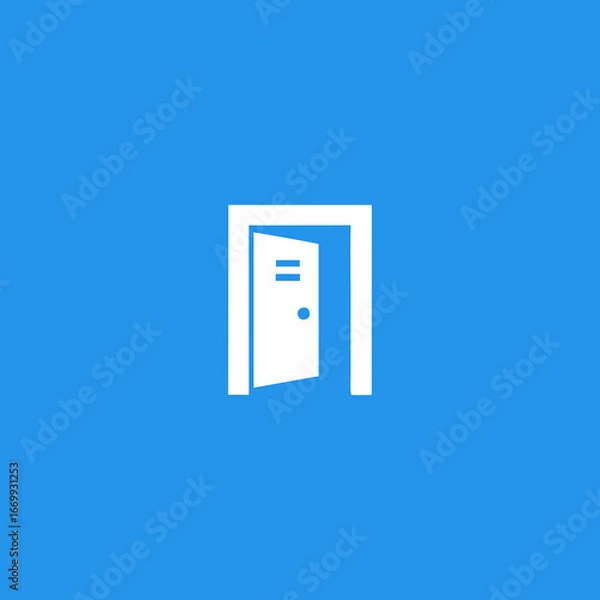 Obraz door to success