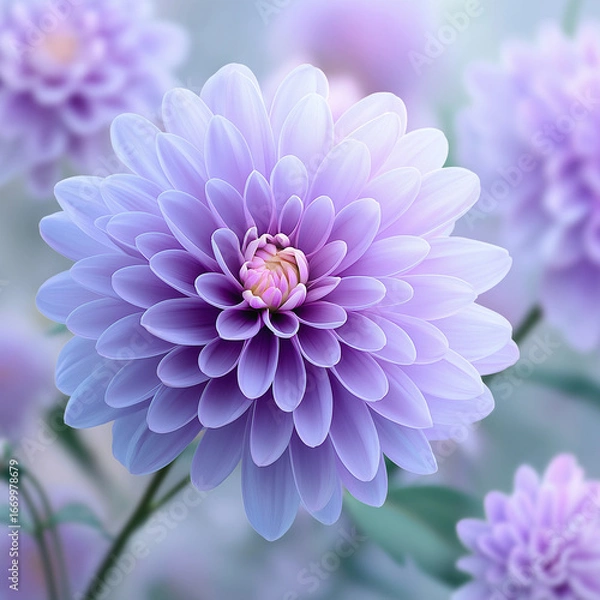 Obraz うす紫色の花