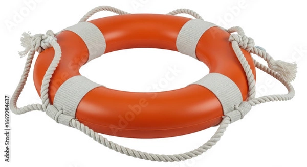Fototapeta Isolated Life Preserver