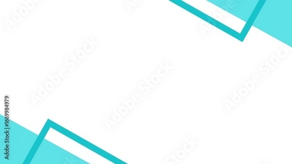 Fototapeta Simple geometric business frame background