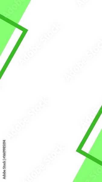 Obraz Simple geometric business frame background