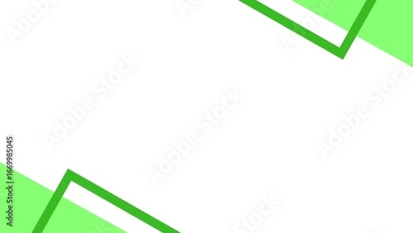 Fototapeta Simple geometric business frame background