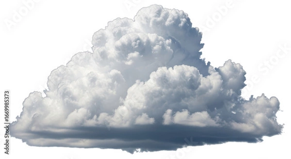 Fototapeta Isolated Cumulus Cloud