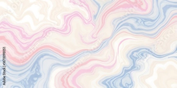 Fototapeta Abstract ivory pink and blue Patterns 