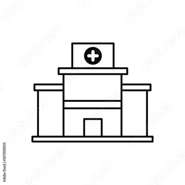 Obraz Hospital Building