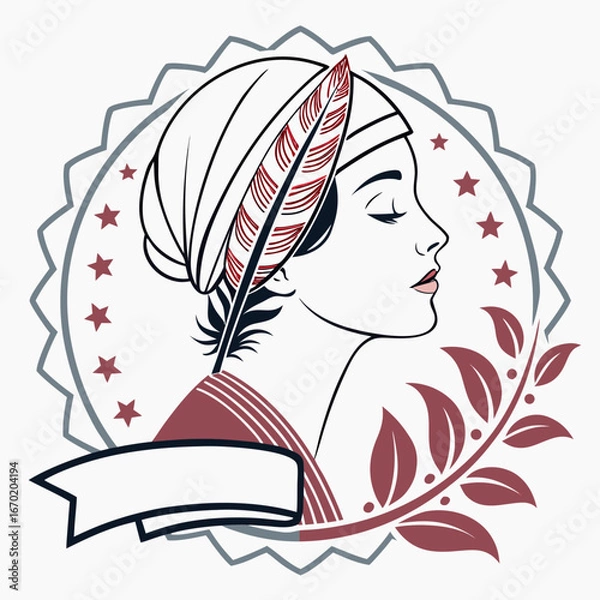 Obraz girl with book