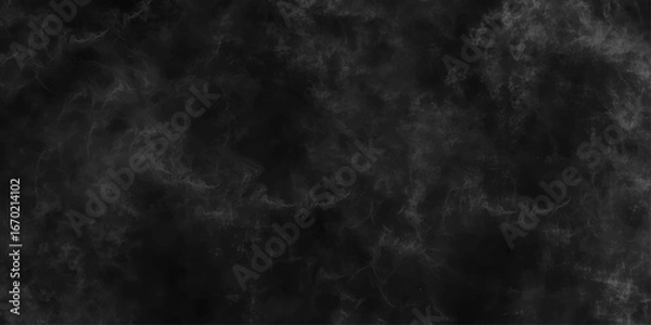 Fototapeta Abstract ash cloud and smoke texture in dark background. White Black fog effect transparent smoke isolated dark dramatic sky with black stormy clouds. Grunge creative and decorative fractal smoke art