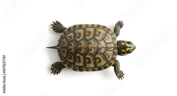 Fototapeta Turtle top view