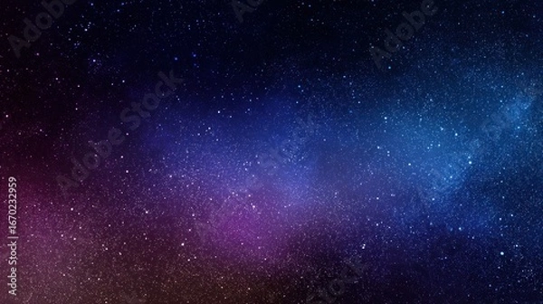 Obraz Cosmic starry night