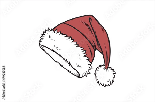 Fototapeta christmas vector, icon vector illustration, christmas silhouette of a christmas isolated on a white background, eps, png, svg,  vector,