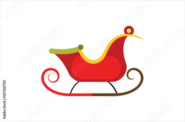 Fototapeta christmas vector, icon vector illustration, christmas silhouette of a christmas isolated on a white background, eps, png, svg,  vector,