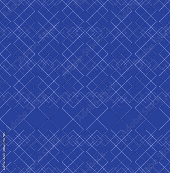 Fototapeta vector two-color seamless geometric pattern