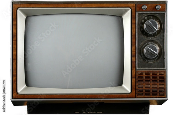 Obraz telewizja vintage