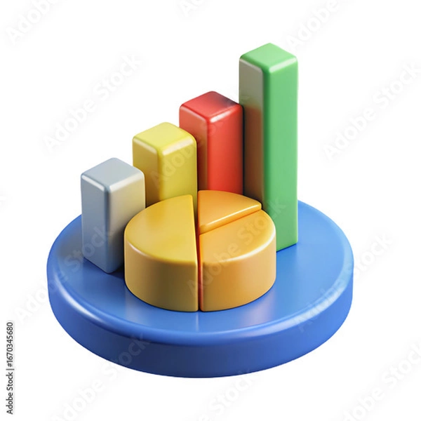 Obraz Data Chart Analytics Graph Digital Information