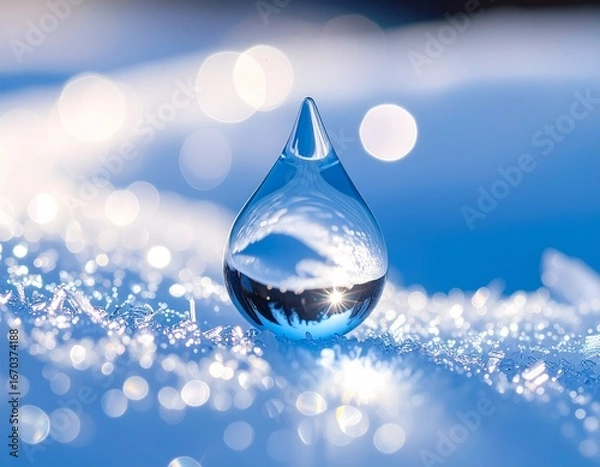 Obraz 綺麗な水滴
