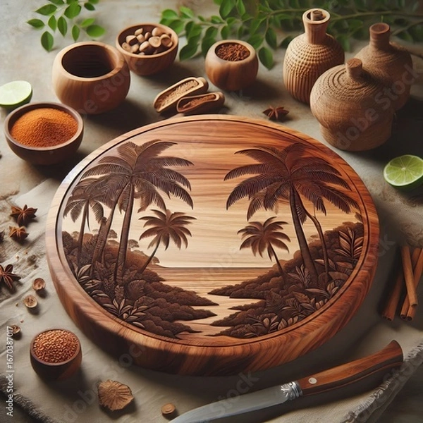 Obraz Paraguayan Rosewood with strong durability