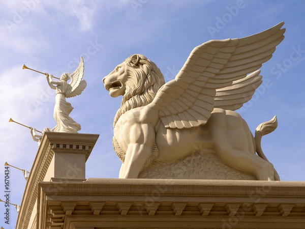 Obraz Caesars Palace latający lew