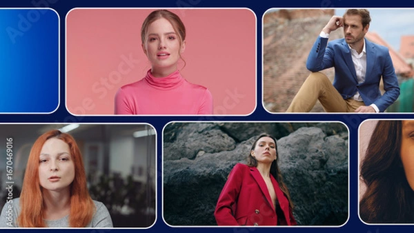 Fototapeta Animated Transition Template