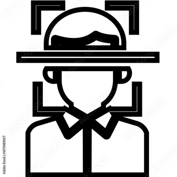 Fototapeta Scanner icon