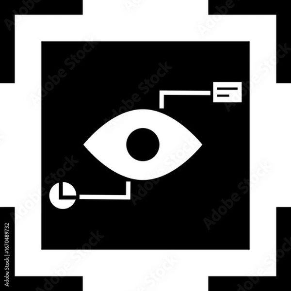 Obraz Eye view icon
