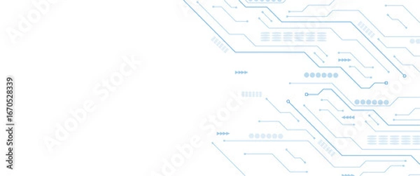 Obraz abstract technology background