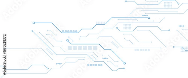 Obraz abstract technology background
