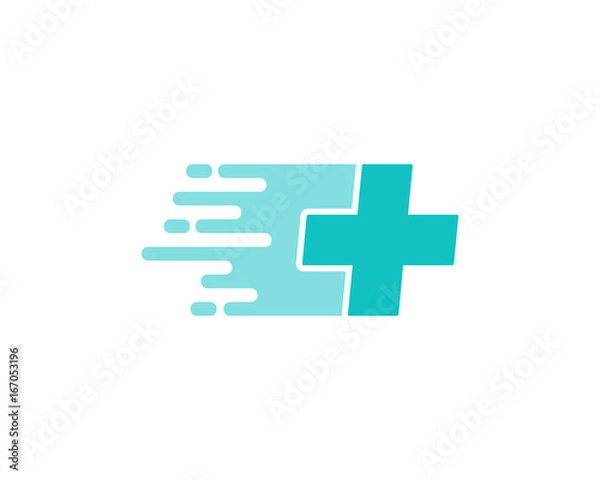 Obraz Delivery Clinic Icon Logo Design Element