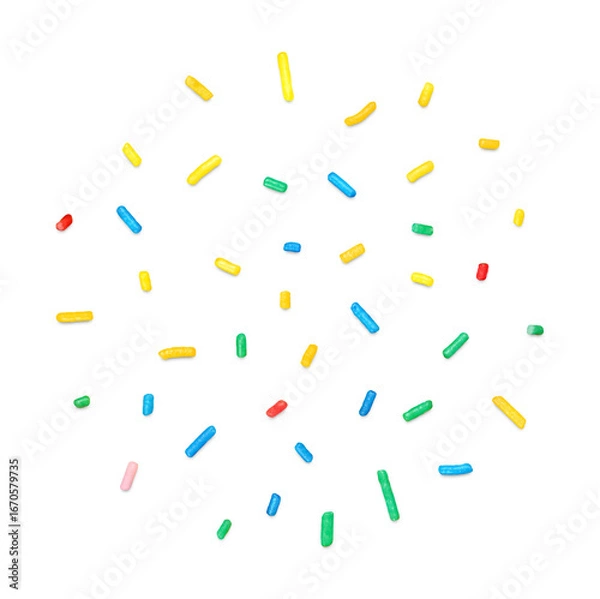 Obraz Colorful candy sprinkles