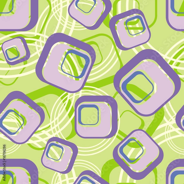 Obraz green background from lilac square