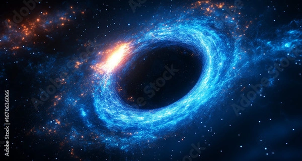 Obraz Blue Black Hole