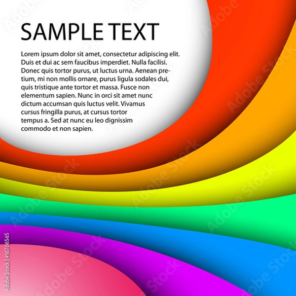 Obraz abstract colorful background