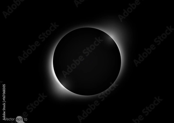 Fototapeta Solar eclipse