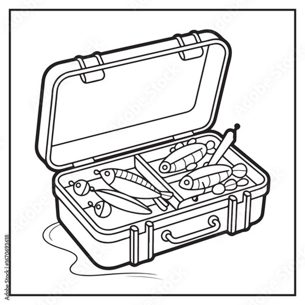 Obraz Summer Coloring Pages