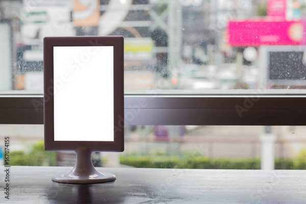 Obraz The label used to put different messages.