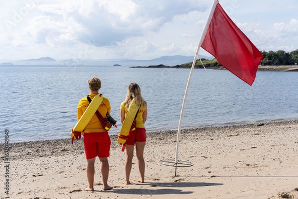 Fototapeta lifeguards
