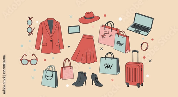 Obraz Highly detailed and editable scalable vector EPS illustration, perfect for various graphic design projects.  This versatile vector graphic is easily customizable and offers endless possibilities fo...