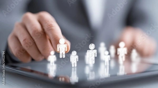 Fototapeta Government integration aligns agency systems, creating a single framework that improves efficiency and enhances citizen service delivery.
