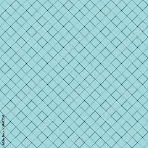 Obraz Seamless Pattern Diagonal Plaited Paper Stripes Turquoise Little