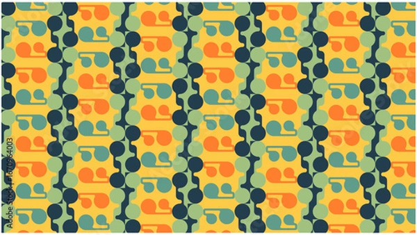 Obraz vector seamless pattern with abstract background