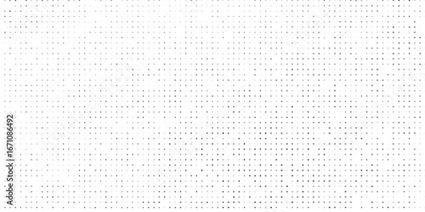 Fototapeta Abstract dotted halftone gradient texture. Vanishing polka dot background modern abstract design simple