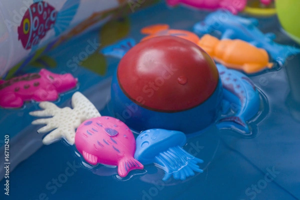 Obraz Children's fishing game