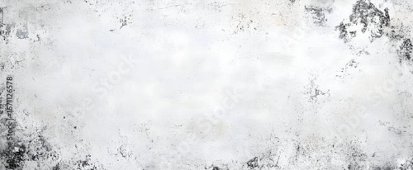 Fototapeta Abstract white and gray texture creating a distressed surface with subtle grunge elements, evoking a sense of age and decay, perfect for artistic backgrounds.