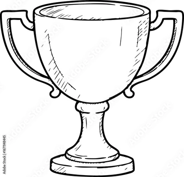 Obraz trophy cup icon