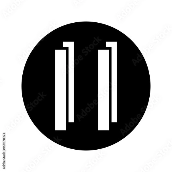 Obraz Coalmark Icons - Pause