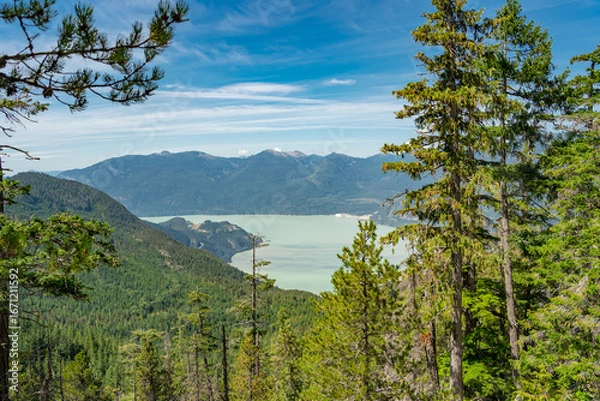 Obraz Lago turquesa de Canada